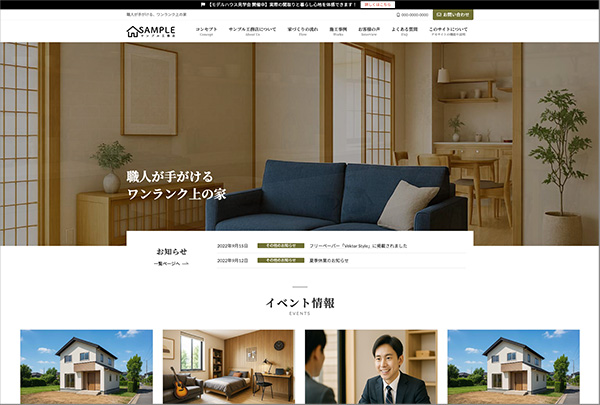 サンプルサイト2