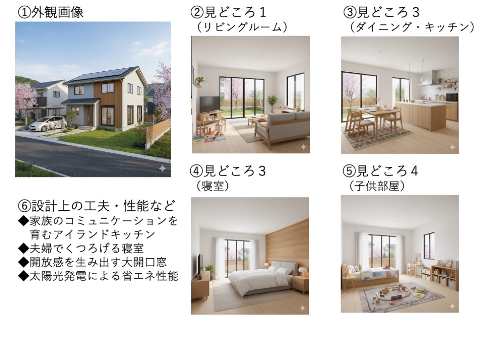 住宅見学会の概要画像(まとめ画像)イメージ
